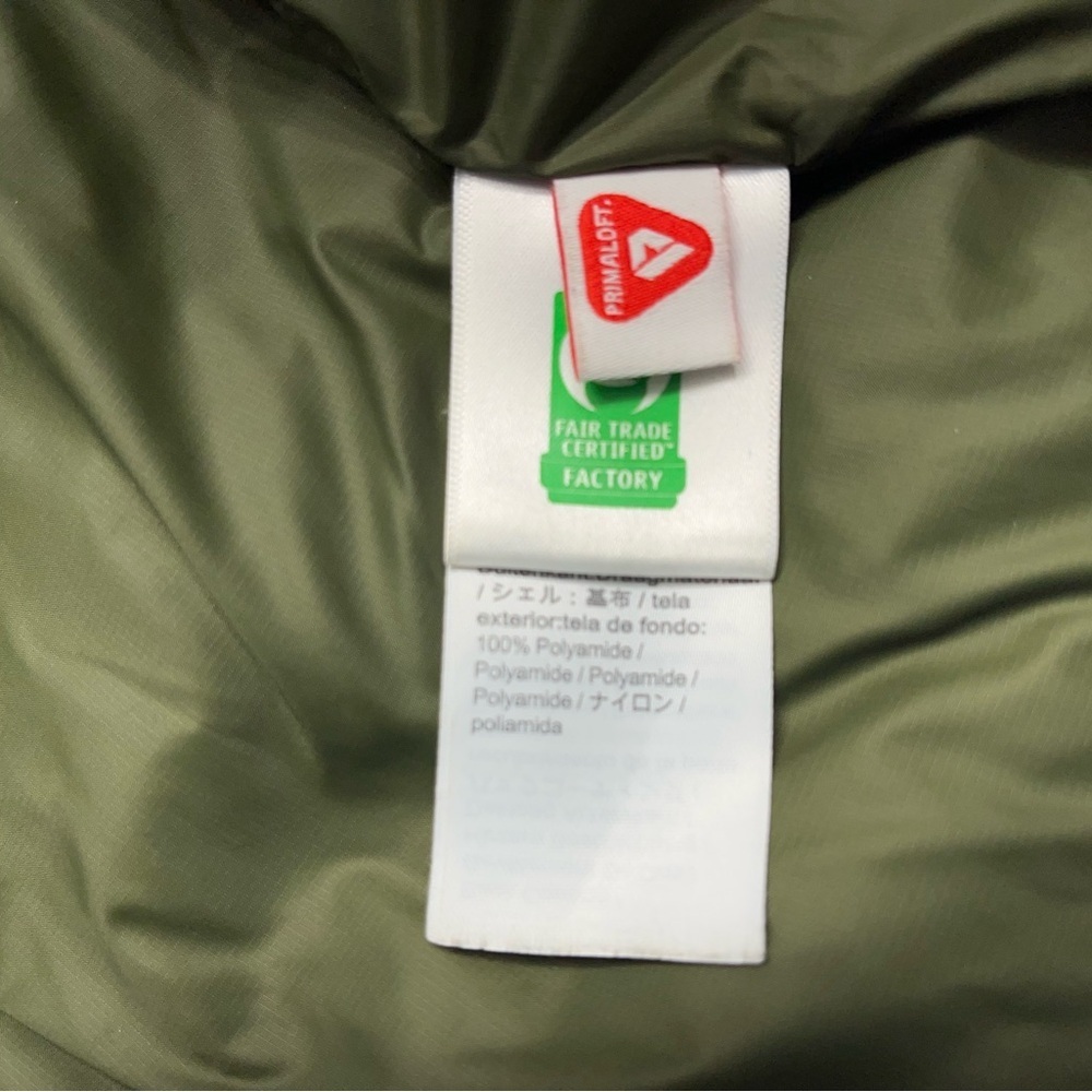 J.Crew Alps Signature Puffer Jacket Womens Size XS Green Primaloft Insulation - Picture 12 of 16